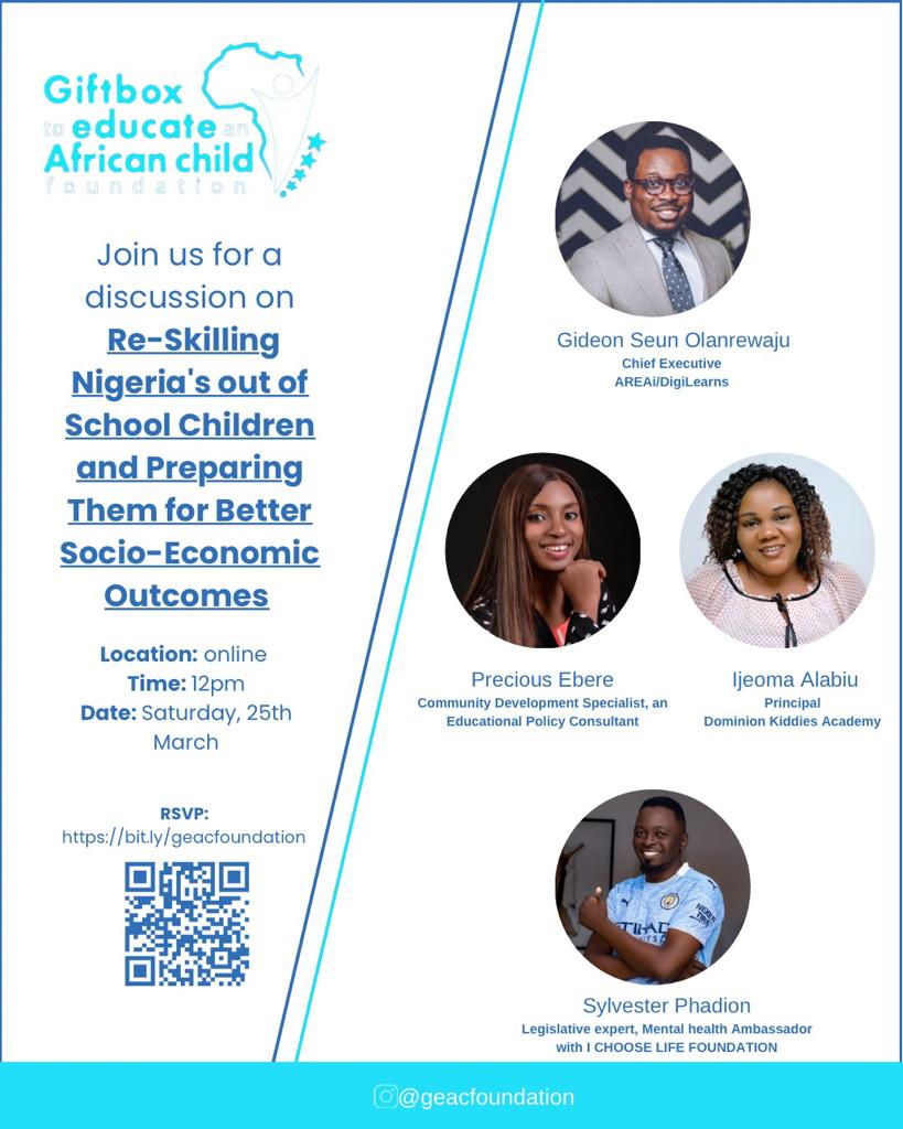 GEACNG's tweet photo. 20 million children are out of school in Nigeria! What's more troubling is that many have missed the opportunity to get primary or even secondary school education. Now, what do we do in terms of policy and development to give these children better economic conditions? https://t.co/b8VSvTcsXW