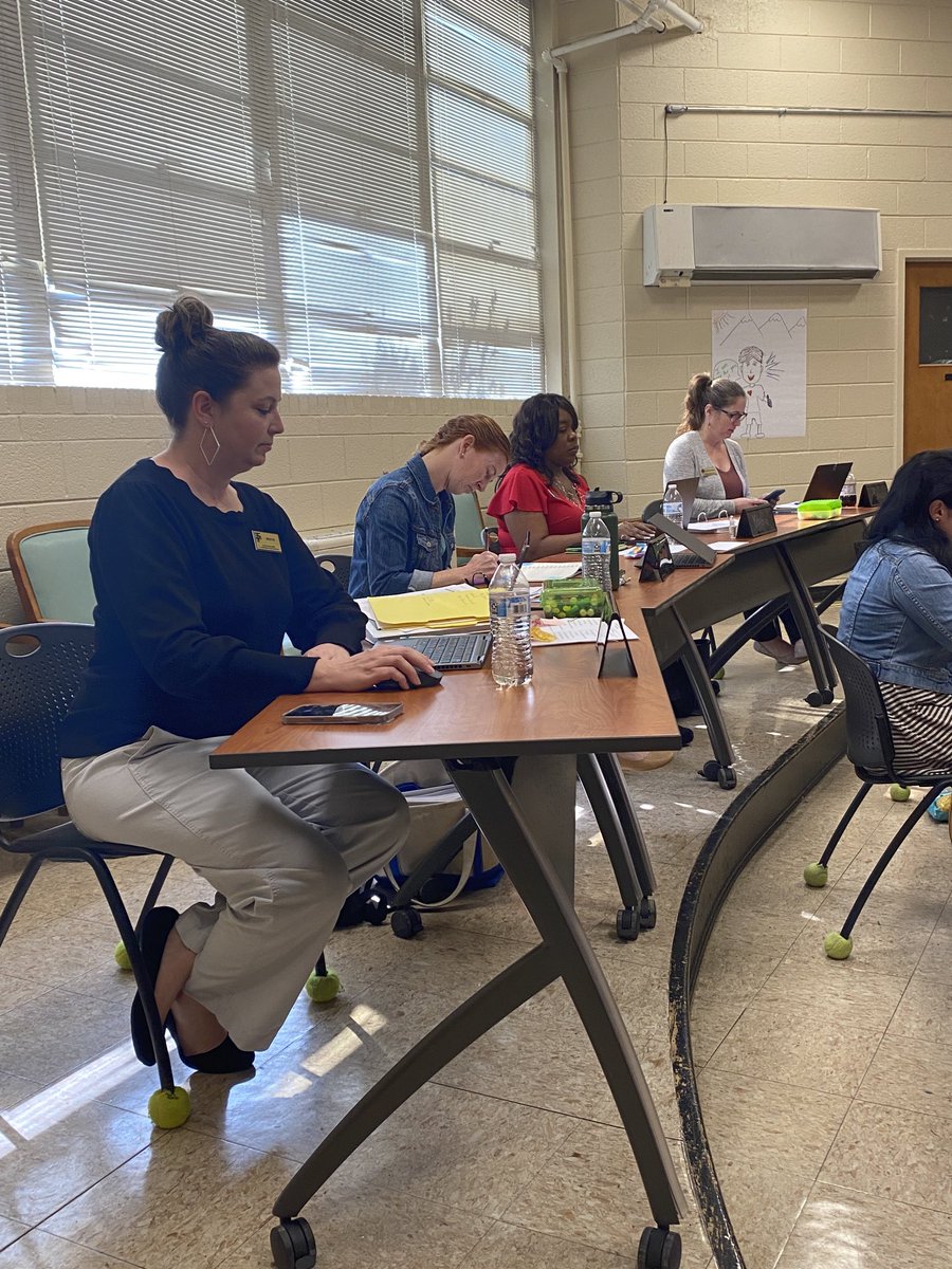 OEL team members learning and supporting Pyramid Model-Kindergarten. I am learning so much!  ⁦<a href="/NCDPI_OEL/">NCDPI Office of Early Learning</a>⁩