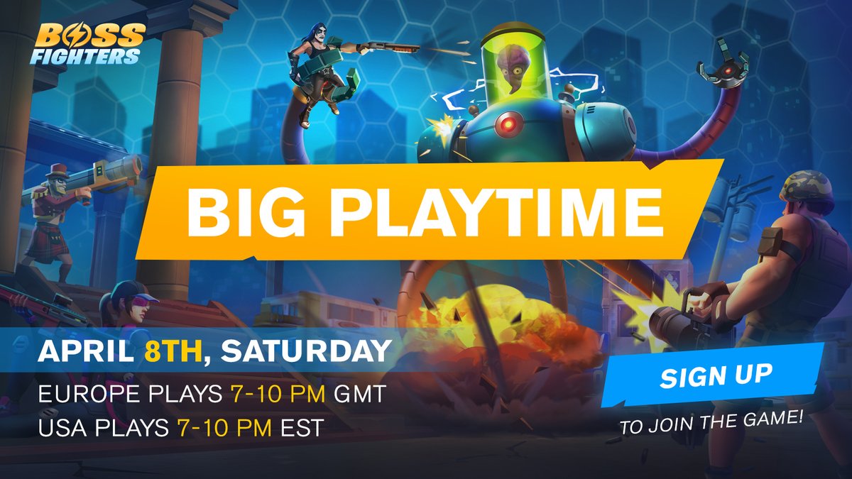 exylos_ai's tweet photo. Join us for an epic night of gaming! 😈 

Our upcoming #PLAYTIME event on April 8th is loaded with new features and improvements that will take your gaming experience to the next level. 💥🎮

Don't miss out - sign up now to secure your key! 
#gaming #playtime #VRgames https://t.co/Q3JTmSYnsX