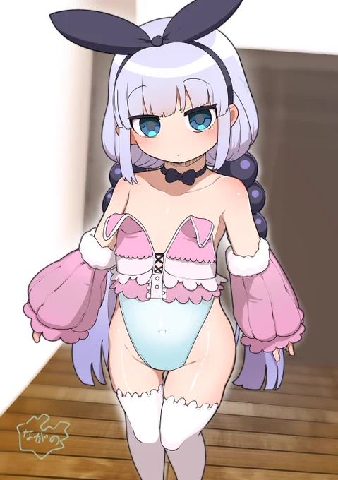 カンナちゃん#もちもち下半身胸すかすかバニー教 