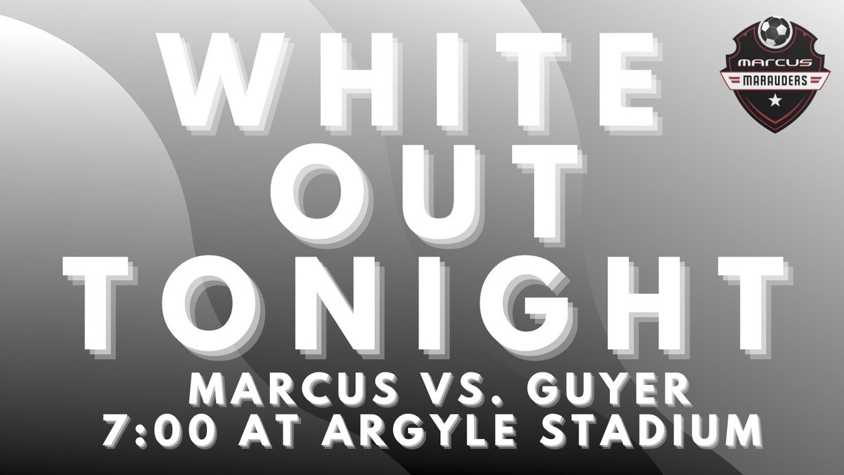 See ya tonight <a href="/MarcusRedNation/">MARCUS RED NATION</a>!

⚽️⚽️⚽️⚽️⚽️⚽️⚽️⚽️⚽️⚽️

#LPF