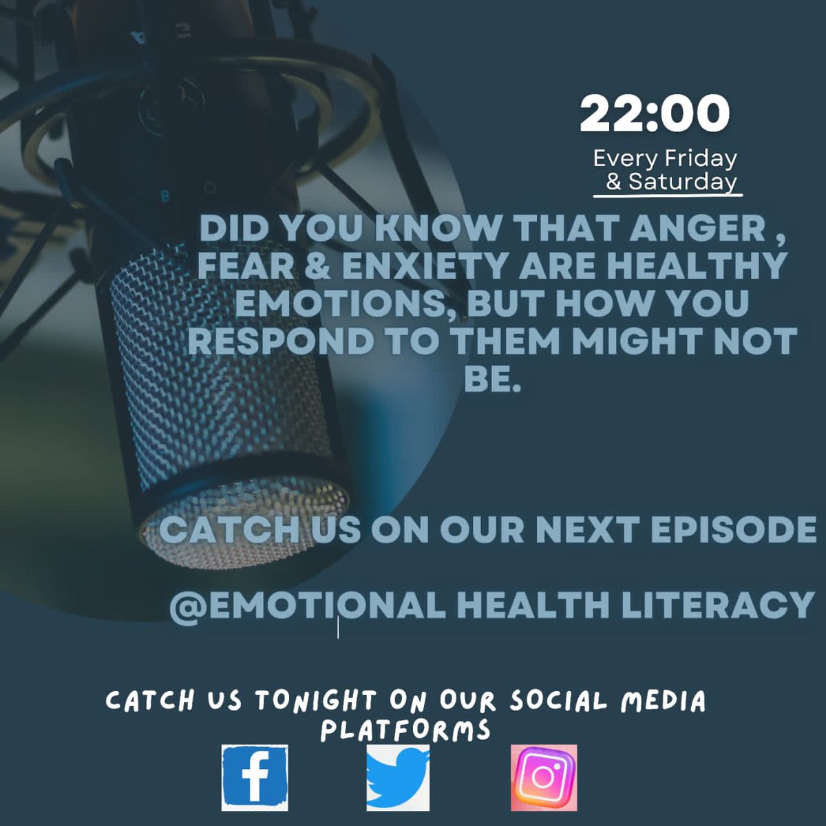 Are you ready for this one!!!! Stay tuned for our full podcast on Anchorfm #emotionalhealthliteracy
