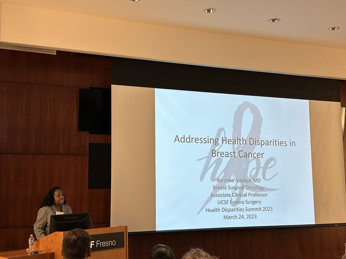 Fresno Surgery (@surgeryfresno) on Twitter photo Kicking off the 2023 Intentional Recruitment Coalition Health Disparities Summit - looking forward to an educational morning!
#ucsffresnoproud #surgEd
@ucsffresno @ucsffresnoirc <a href="/BernardKamell/">Kamell Eckroth-Bernard, MD, FACS, RPVI</a> Kicking off the 2023 Intentional Recruitment Coalition Health Disparities Summit - looking forward to an educational morning!
#ucsffresnoproud #surgEd
@ucsffresno @ucsffresnoirc <a href="/BernardKamell/">Kamell Eckroth-Bernard, MD, FACS, RPVI</a>