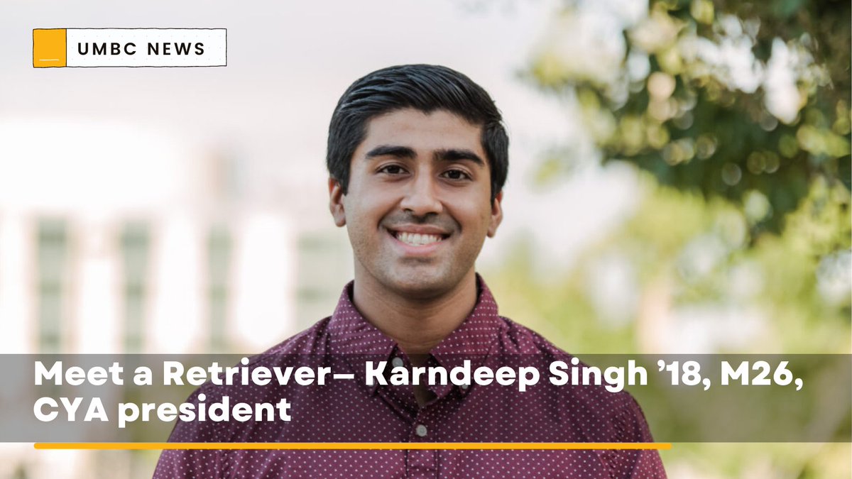 Singh is conducting his thesis research in Dr. Michael Summers’ laboratory at UMBC. Outside of research, he’s been involved with UMBC’s Chapter of Young Alumni (CYA), serving as the president since summer of 2020.  Read the full profile: bit.ly/3nl22Ps