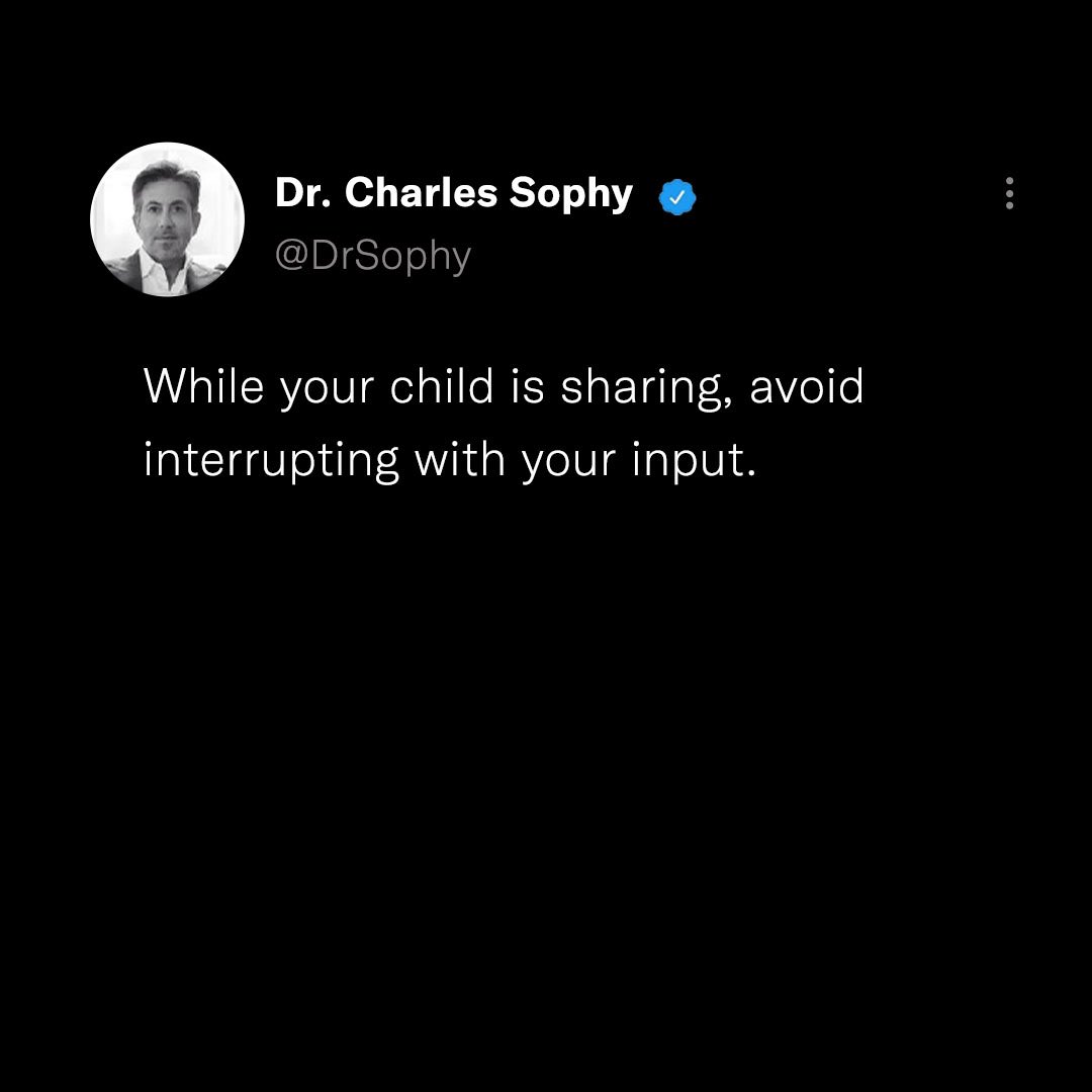 DrSophy's tweet image. Stop scrolling if you want to help your child deal with stress!

You can be that open ear or pillar of support to your children, simply by opening the dialogue with the tips above!
.
.
.
#MindfulEngagements #OpenDialogues #CultivatingConnections