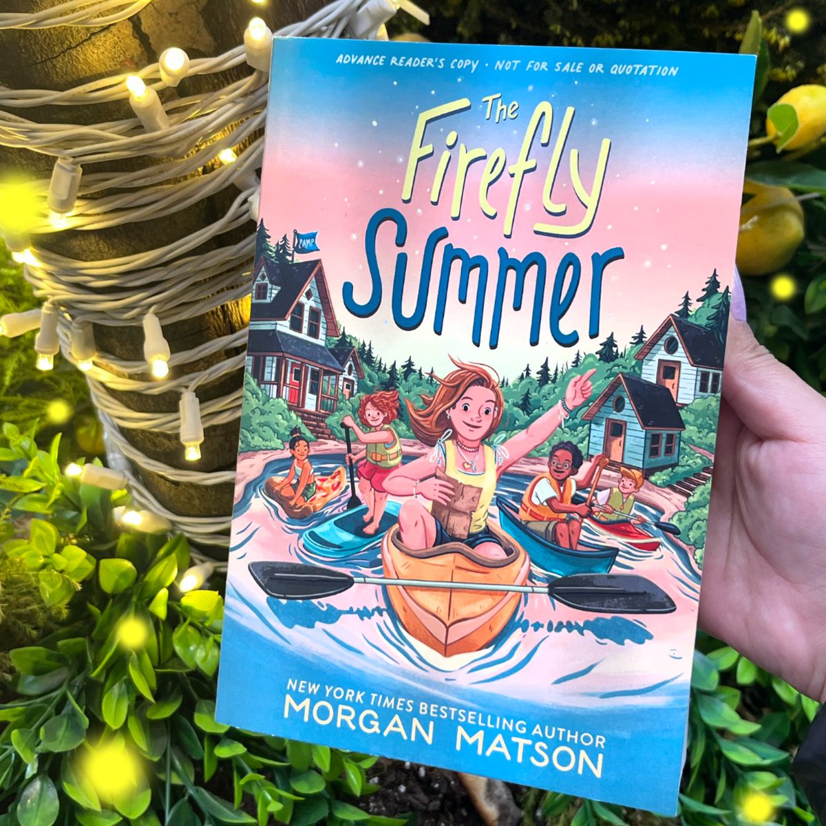 SimonKIDS's tweet photo. Enter for the chance to win an early copy of #TheFireflySummer, a middle grade debut by @morgan_m, the New York Times bestselling author of #TheUnexpectedEverything! @Goodreads LINK: https://t.co/RjmFJ6O32m. https://t.co/tMPKrJmJbU
