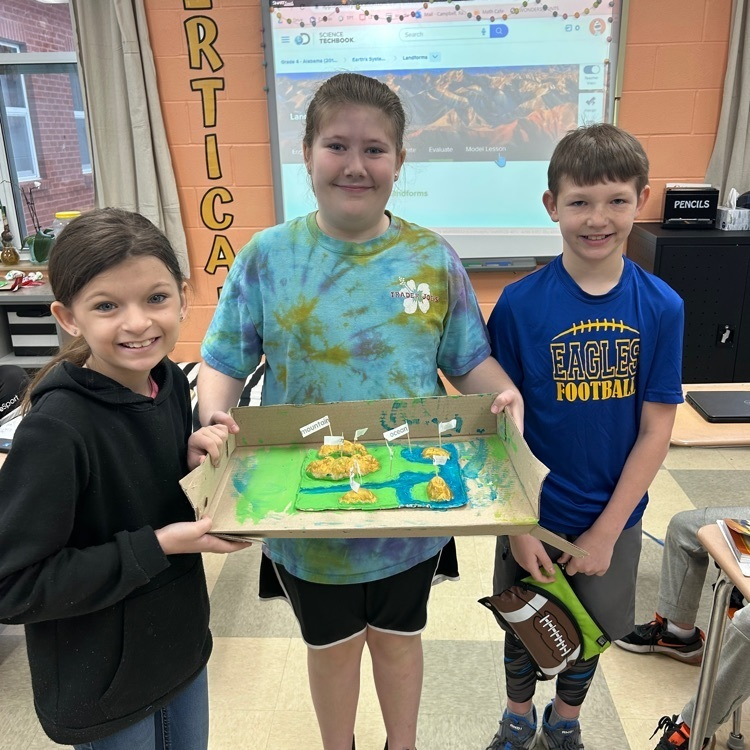 ⛰️Mrs. Campbell's class has been learning about landforms!! 

⛰️They created a mold, painted them, and labeled them!! This is so impressive!! #landforms #learnbydoing #projectbasedlearning #harmonyhawks #harmonyschool #cullmancountyboardofeducation