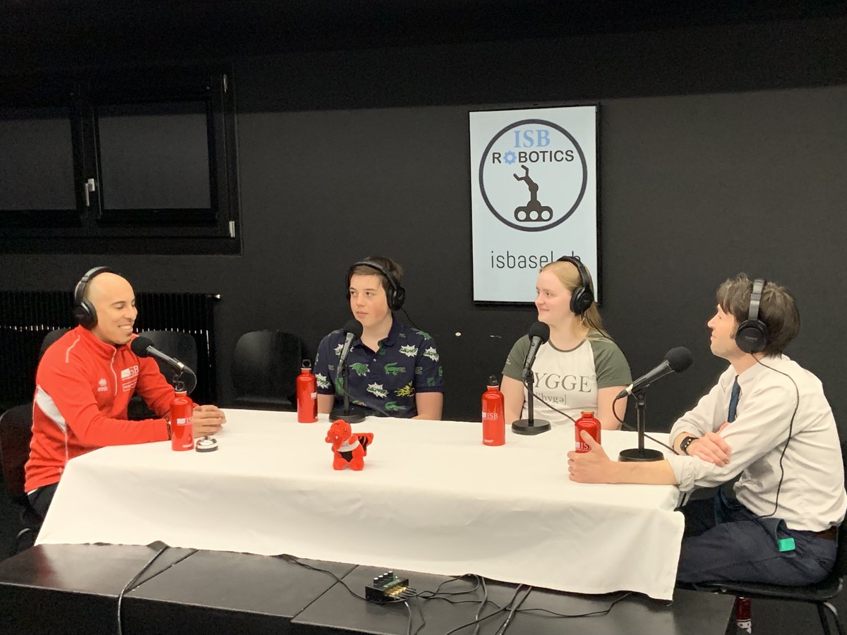 ISBasel (@isbasel) on Twitter photo In this episode of the ISB Podcast "Breathing Fire", two Robotics students and their teacher and founder of the Robotics Club talk about the ISB Robotics programme, competitions and future plans. <a href="/ringodin/">Ringo Dingrando</a> #isbasel #robotics #VEX
isbasel.ch/connect/news/n… In this episode of the ISB Podcast "Breathing Fire", two Robotics students and their teacher and founder of the Robotics Club talk about the ISB Robotics programme, competitions and future plans. <a href="/ringodin/">Ringo Dingrando</a> #isbasel #robotics #VEX
isbasel.ch/connect/news/n…