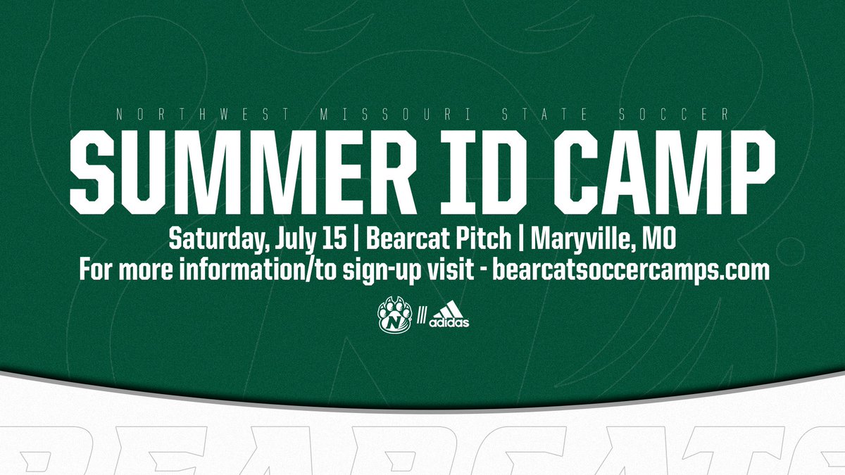 NWBearcatSOC's tweet photo. Join us July 15th for our Summer ID Camp | Register at https://t.co/xKLKm8hKFs
#oabaab💚🐻🐱 #workforone #respectthepaw https://t.co/1mn66QCw2H