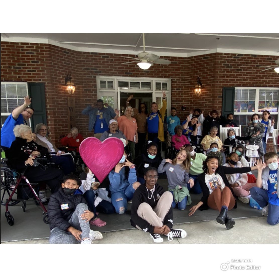 Community outreach did our hearts good yesterday.  Our kids were amazing with the residents and they loved time with the kids.  #wearecrew <a href="/WilburnElem/">Wilburn Elementary</a> #communityoutreach  #rowon #wilburnproud