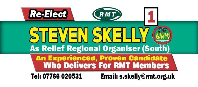 ASHFORDRMT1's tweet photo. @ASHFORDRMT1 back Steven Skelly as Relief Regional Organiser (south) https://t.co/rbmBewA5Q9
