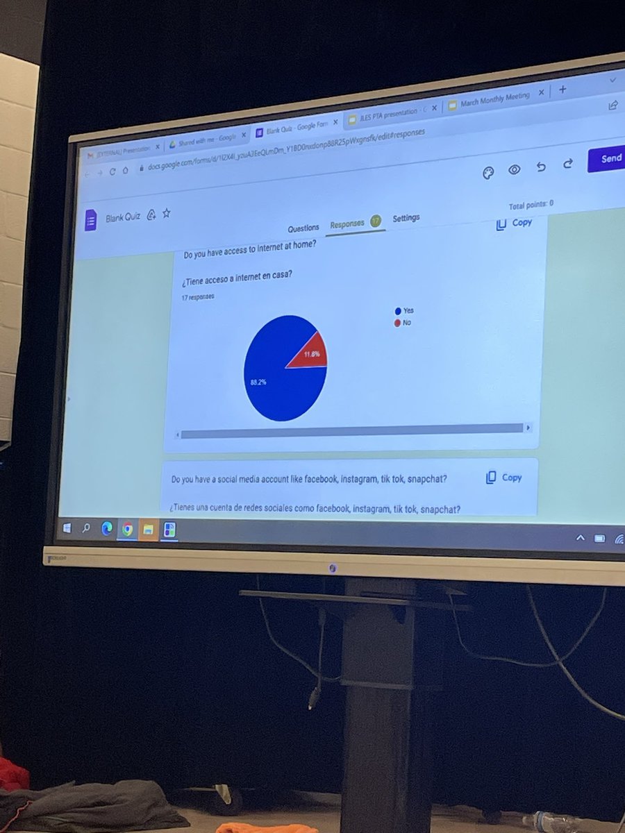 MsMaricelaR's tweet photo. Our Monthly Parent Meeting was a success. Thank you Mrs. Crystal Granados for such an informative meeting about our JLES PTA and administering a community demographics survey! #JLES #ParentMeeting #PTA #Granados #CentralOfficePCC #PTAPresident #CSL @MCPSCommunitySc https://t.co/EMLsj1nul8