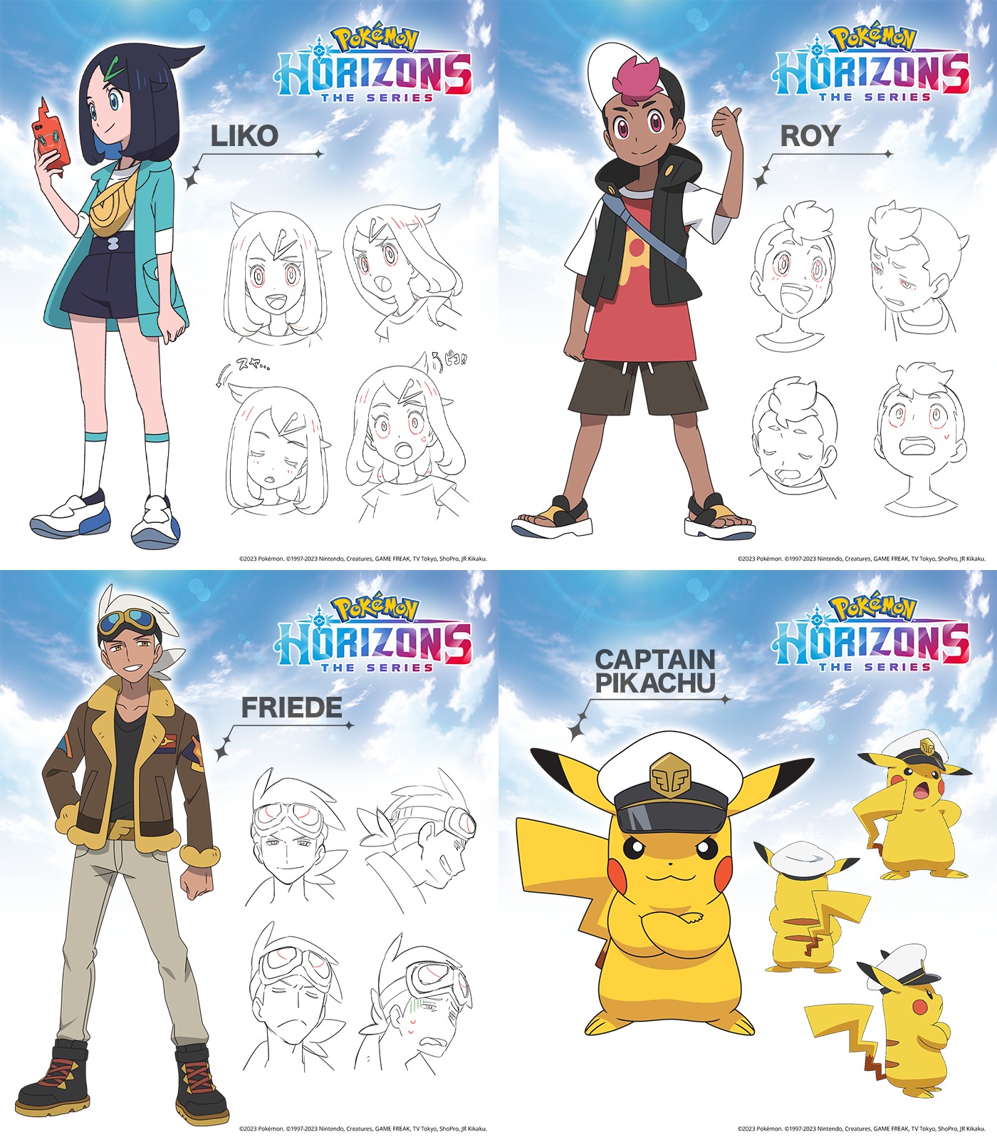 New Pokémon Horizons: The Series trailer stars Captain Pikachu, Liko, and  Roy - Polygon