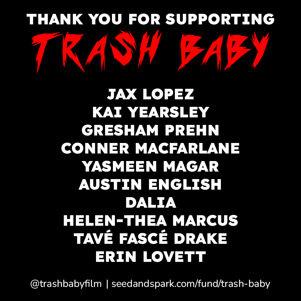 TRASH BABY FILM tweet media