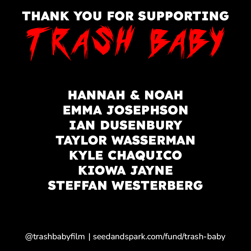 TRASH BABY FILM tweet media