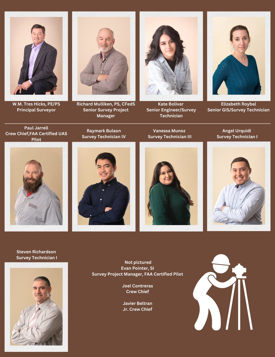 PettigrewAssoc's tweet photo. National Surveyors Week is coming to a close and we want to give a HUGE shoutout to our surveying team.  Surveying is a large part of Pettigrew and we know it is our people that make us great!
#NationalSurveyorsWeek #surveying #landsurveying #landsurveyor https://t.co/4Erc7gxNDP