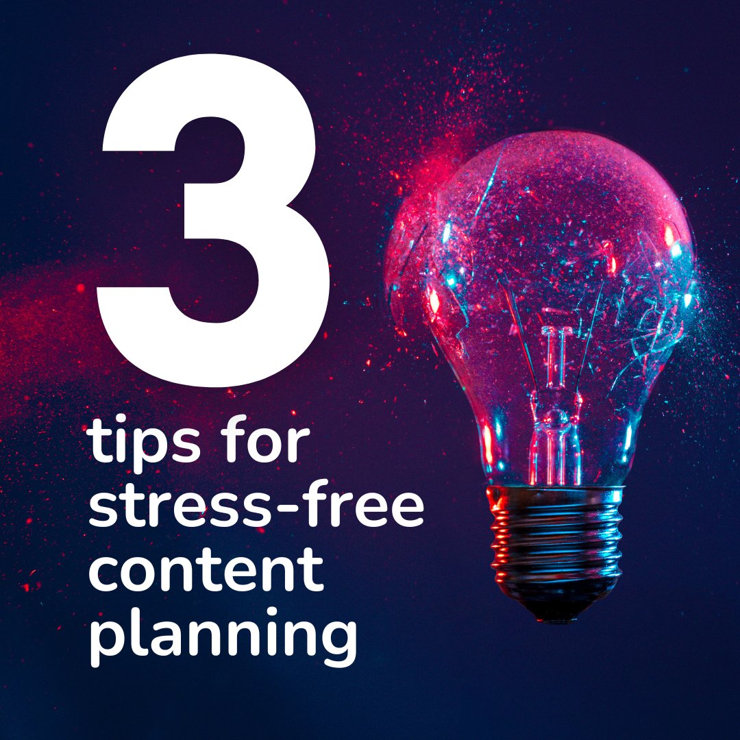 Struggling to plan your social content? 🤔

⭐ Core Pillars 
⭐ Write your copy out separately 
⭐ Bulk scheduling

If you want to find out why these are the key to stress-free content planning, head over to tour Facebook page: facebook.com/TheMarketingCo…