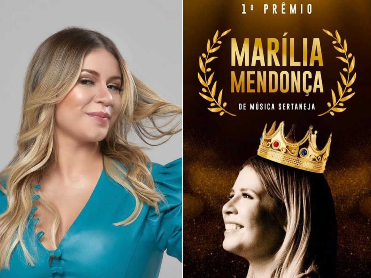 GIGANTE: A família da Marília lançou hoje o “Prêmio Marília Mendonça” de música sertaneja. É a primeira premiação exclusivamente sertaneja e deve revelar e reconhecer os artistas do gênero ❤️🏆