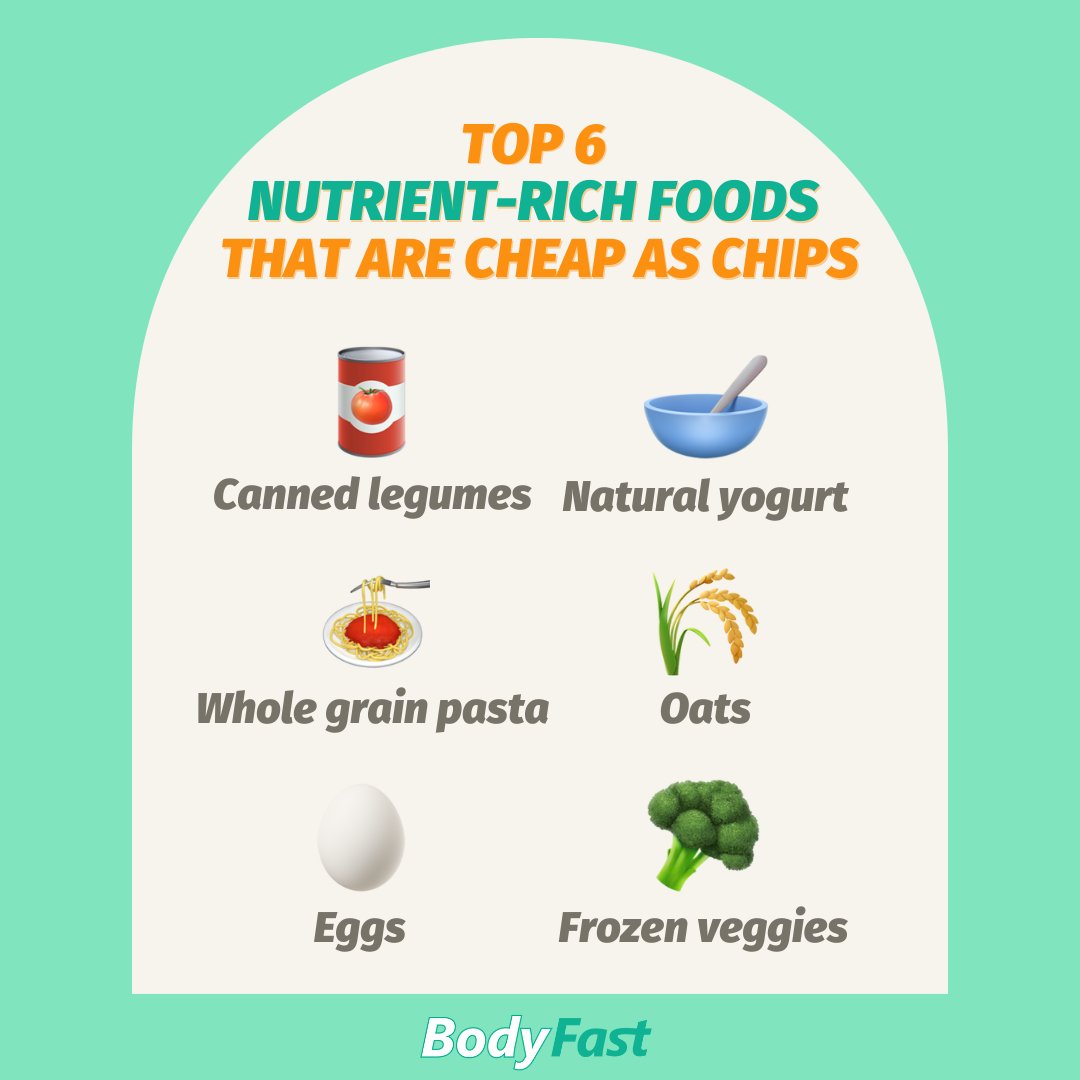 bodyfastapp's tweet photo. 🍴 #EatingHealthy doesn't have to break the bank! 😉
Looking for creative ways to include these nutrient treasures 💎 in your diet?
👉🏼 Check out the recipes in the #BodyFastApp 💚 Link in our profile! https://t.co/G3hljgPgv6