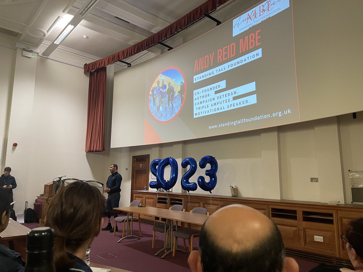 Inspirational speech from <a href="/andyreid2506/">Andy Reid MBE</a> sheer determination, drive &amp; believing in yourself are key to making progress despite the barriers in your way 👏🏻 #nmahpconference <a href="/MFTnhs/">MFT NHS</a>