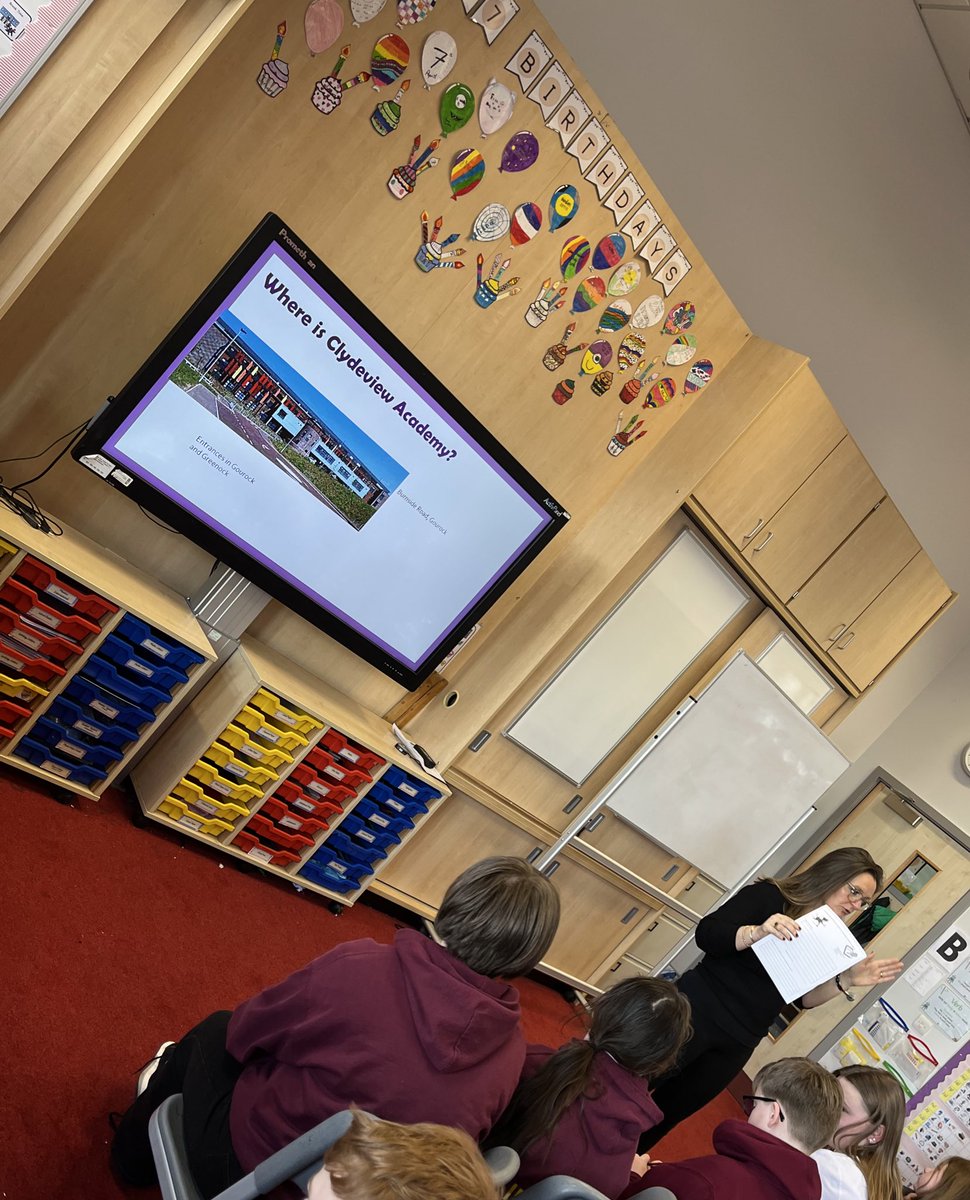 CVAPupilSupport's tweet photo. Mrs Sloan and Mrs Blance were very impressed with P7 @Ardgowanpr. Lots of great questions and very impressive contributions to our chat about the transition into S1 @clydeview_a https://t.co/meprXyhU02