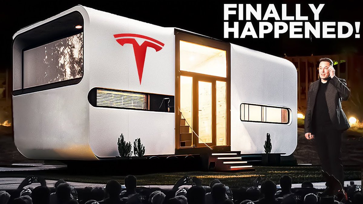 technolb's tweet photo. IT HAPPENED! Elon Musk Went Public With $15,000 #TeslaHome
#elonmusk #tesla #tech #technews #technology #news
https://t.co/X6mJxVgMak https://t.co/mf2lWm7E26