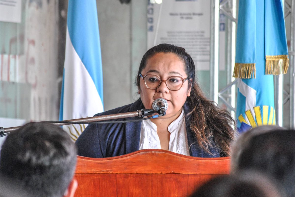 DDHHChubut's tweet photo. #24M Día de la Memoria por la Verdad y la Justicia
La subsecretaria de @DDHHChubut , @GabySG5 y el Ministro de Economía y Crédito Público, Oscar Antonena , fueron quienes brindaron la bienvenida en el marco del una de las fechas más emblemáticas de nuestra historia.
#CCPLM https://t.co/NiCG2xkKTC