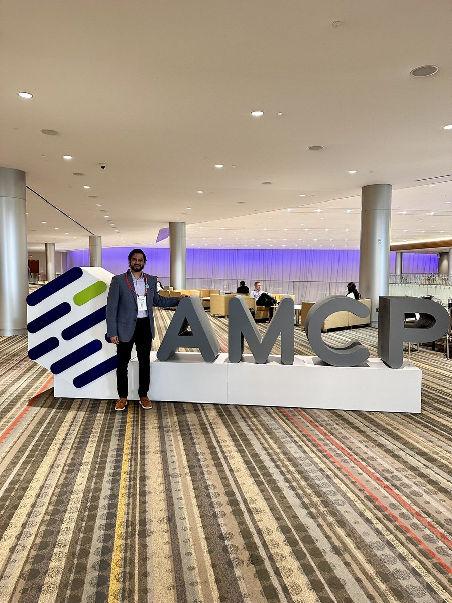 Great time at <a href="/amcporg/">AMCP</a> Meeting. Being able to connect with customers &amp; colleagues. 

Appreciate opportunity to be a conference buddy &amp; invest in the future of our profession, as so many others have/continue to invest in me. 

#AMCP #Managedcare #amcp2023 
#pbm #conferences
