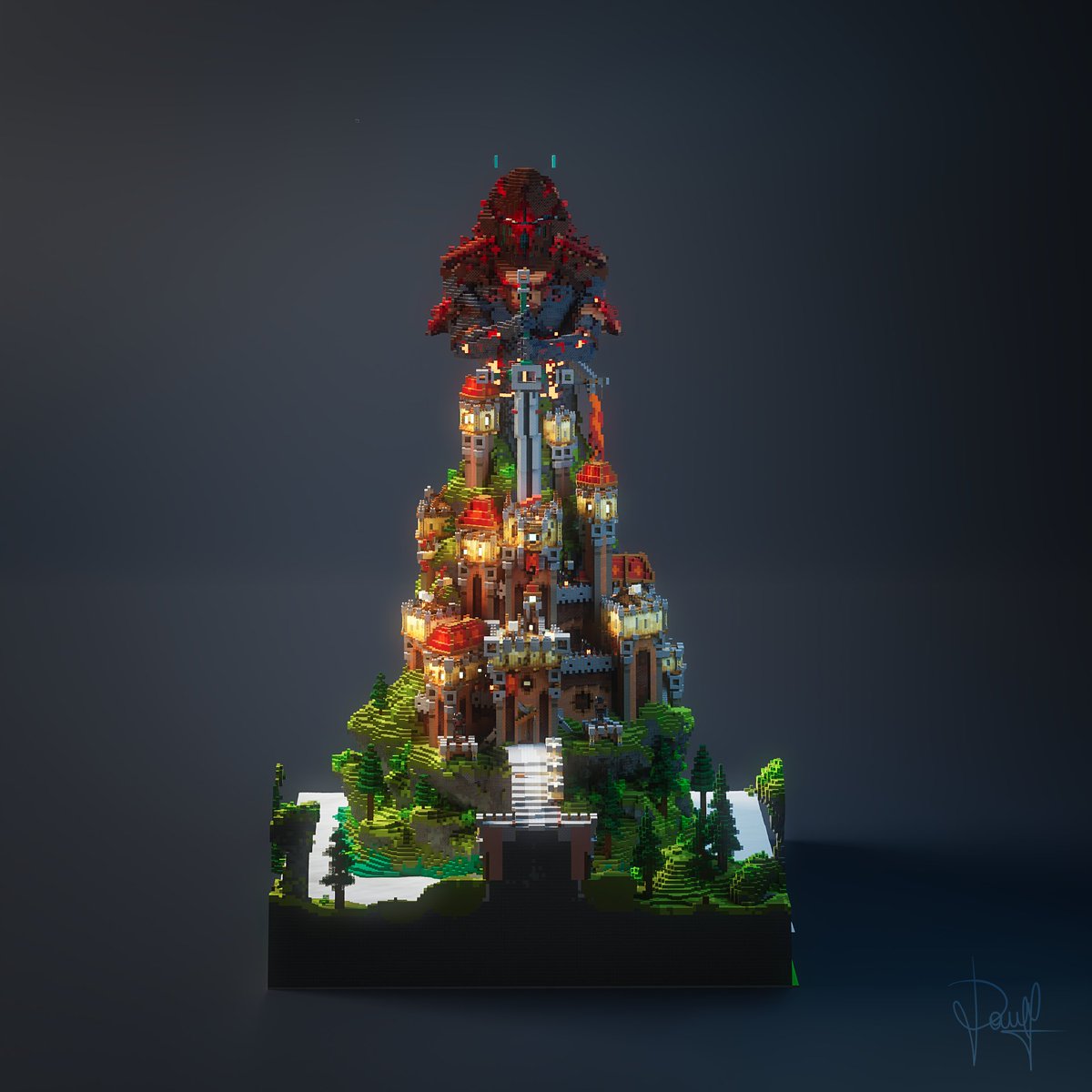 DJpaulii's tweet photo. Tried to render part of my current project. It got a lot easier than back in the days.
#minecraft #render https://t.co/lmfeucQ0rG