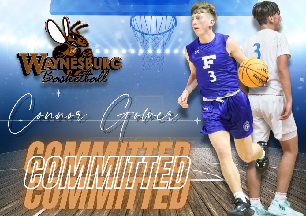 ConnorGower_'s tweet photo. I am extremely blessed to say I have committed to Waynesburg University! #AGTG @broberts0112 https://t.co/8sHKE4tnJF