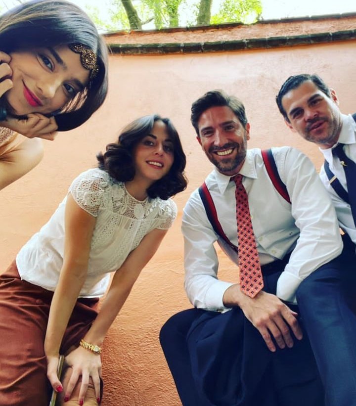 ChocarroARG's tweet image. Detrás de cámaras de #LasPelotaris1926 💚📸💯👏🏻 Ya disponible un nuevo capítulo imperdible por @ViX_plus con @DavidChocarro @zuriavvega #TeamAlejandro 💚