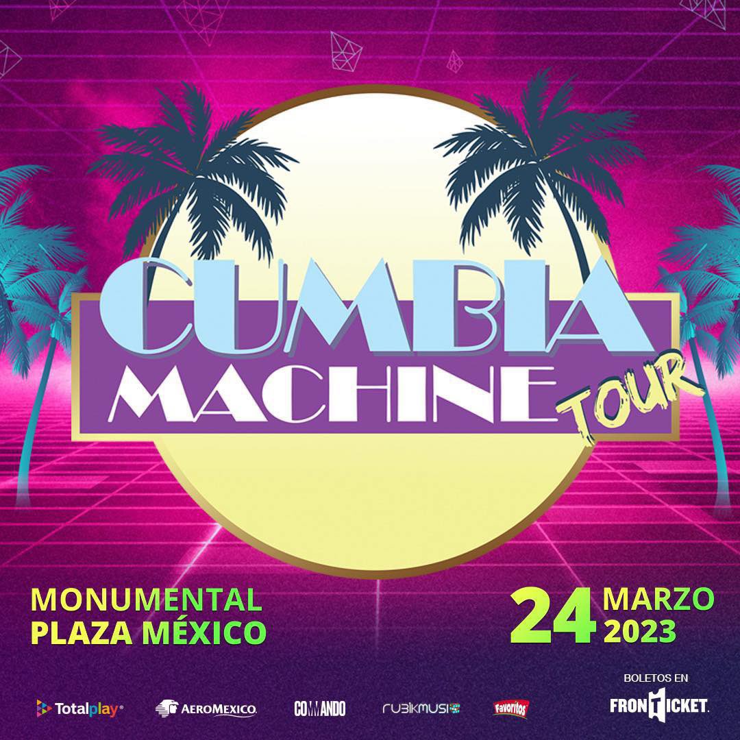 ¿Quién de ustedes viene a #CumbiaMachineTour? 🪩 🌴

🗓️Hoy
🕰️ 20 hrs
🎫 bit.ly/CumbiaMachineT…