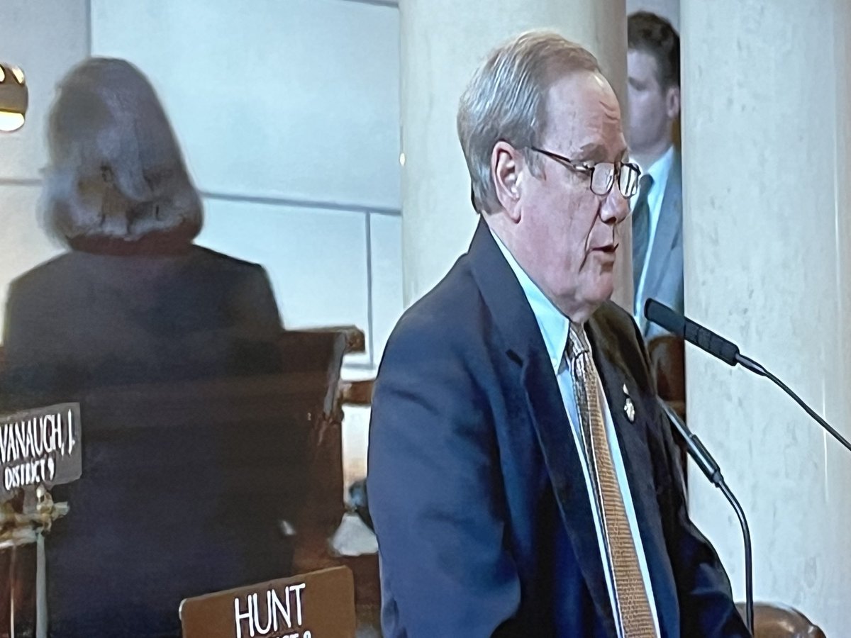 traitortrumpy's tweet photo. #neleg Senator Moser with some story about somebody’s grandmother getting stabbed but when it all comes down to it all he cares about is the money #LB276 will cost. Uhhh ya know how much it costs to keep somebody in the pen? https://t.co/UrPQ2h1g6X