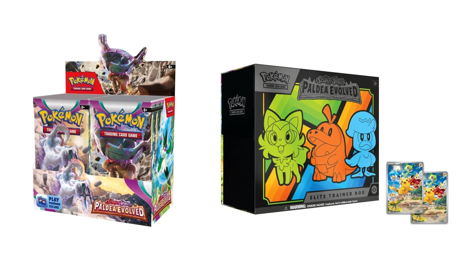 Pokemon Scarlet & Violet Paldea Evolved ETB Elite Trainer Box