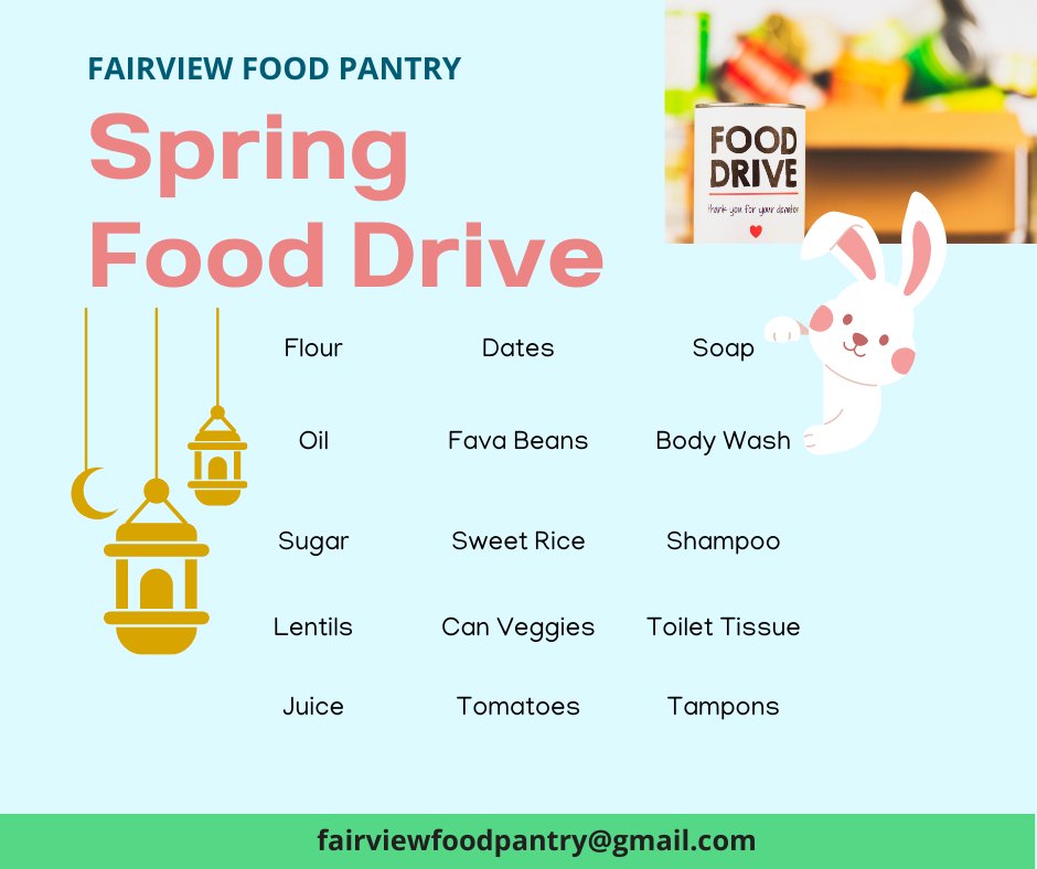 AaldersDave's tweet photo. $ is tight for many these days.  Making it hard to mark important events like Easter &amp; Ramadan. Or to make healthier foods for your family. 
Please consider donating if you can.  And plz tell anyone in need about the pantries.
Thank you
@tks to comm health team for the poster https://t.co/lJR9hYZyx8