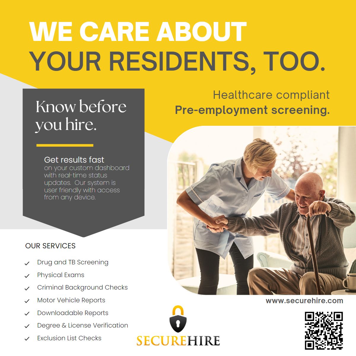 Secure_Hire's tweet image. Partner with a team that cares.