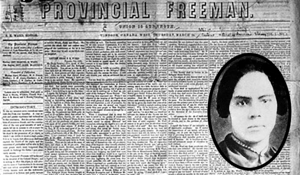 #OTD in 1853 the 1st issue of The Provincial Freeman was printed in Windsor. It moved to Toronto in 1854 then Chatham (1855). #DYK It had multiple editors including William P. Newman, H. Ford Douglass &amp; Isaac Shadd, but Mary Ann Shadd was the driving force behind the newspaper.