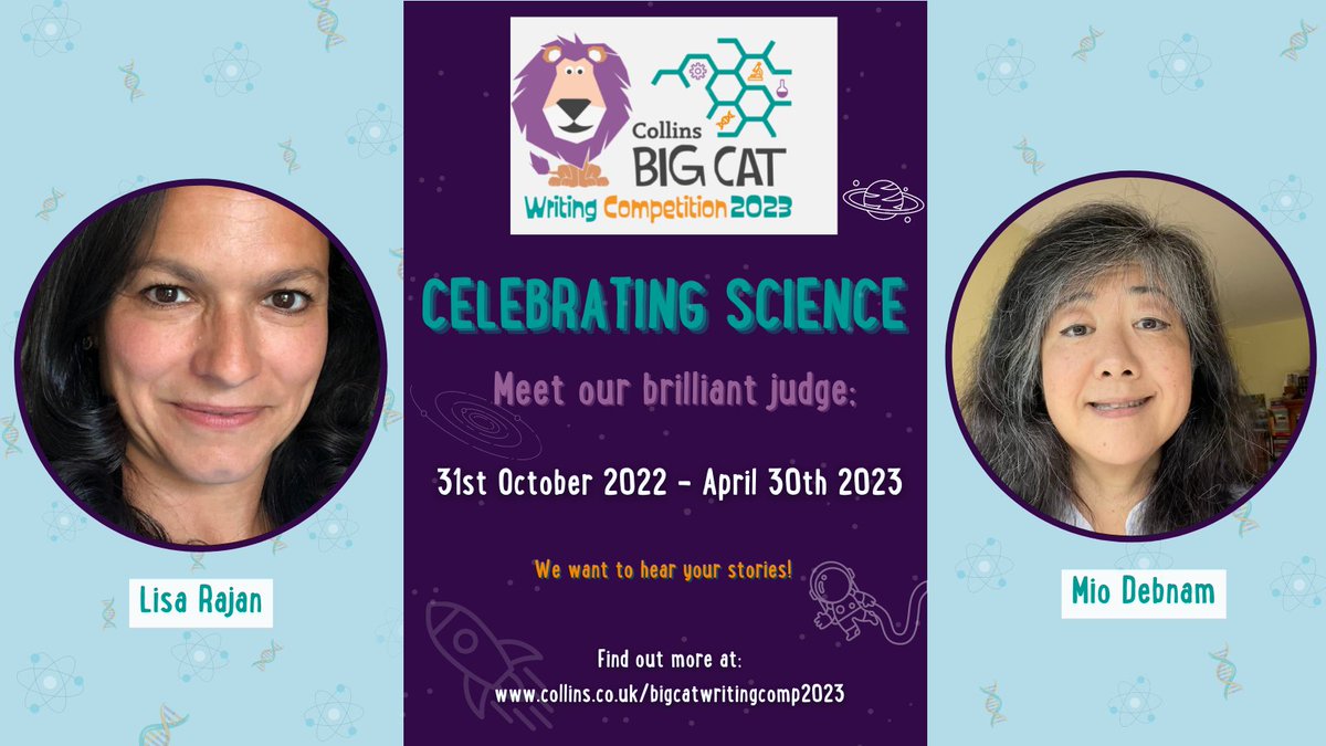There's still time to enter the competition! Our judges  Mio Debnam and Lisa Rajan look forward to reading your stories Celebrating Science. Find out how your school can take part here: ow.ly/fKGp50NrioR