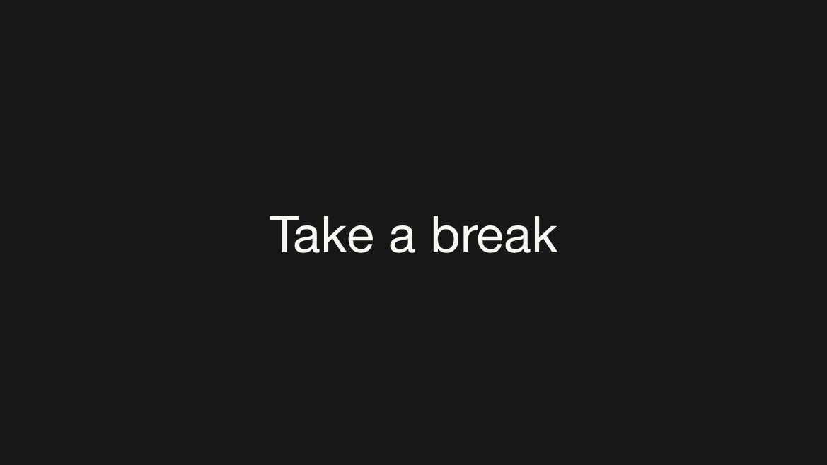 Take a break #obliquestrategies #brianeno #creativity #lateralthinking #designthinking #inspiration #artisticprocess #creativeblock #mindfulness #innovation #artisticmindset #ideageneration #breakconventions #fridaymood #outoftheboxthinking #friday apple.co/3QvL4YR