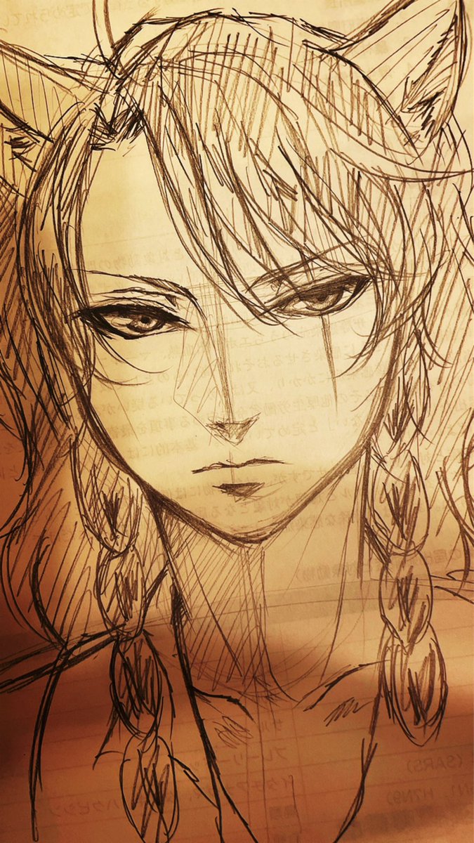 03n08r's tweet photo. 突然なんだか描きたくなって描いてみた落書きレオナさん
2年ぶりにお絵描きしたら楽しい…… https://t.co/okQelmSTdl