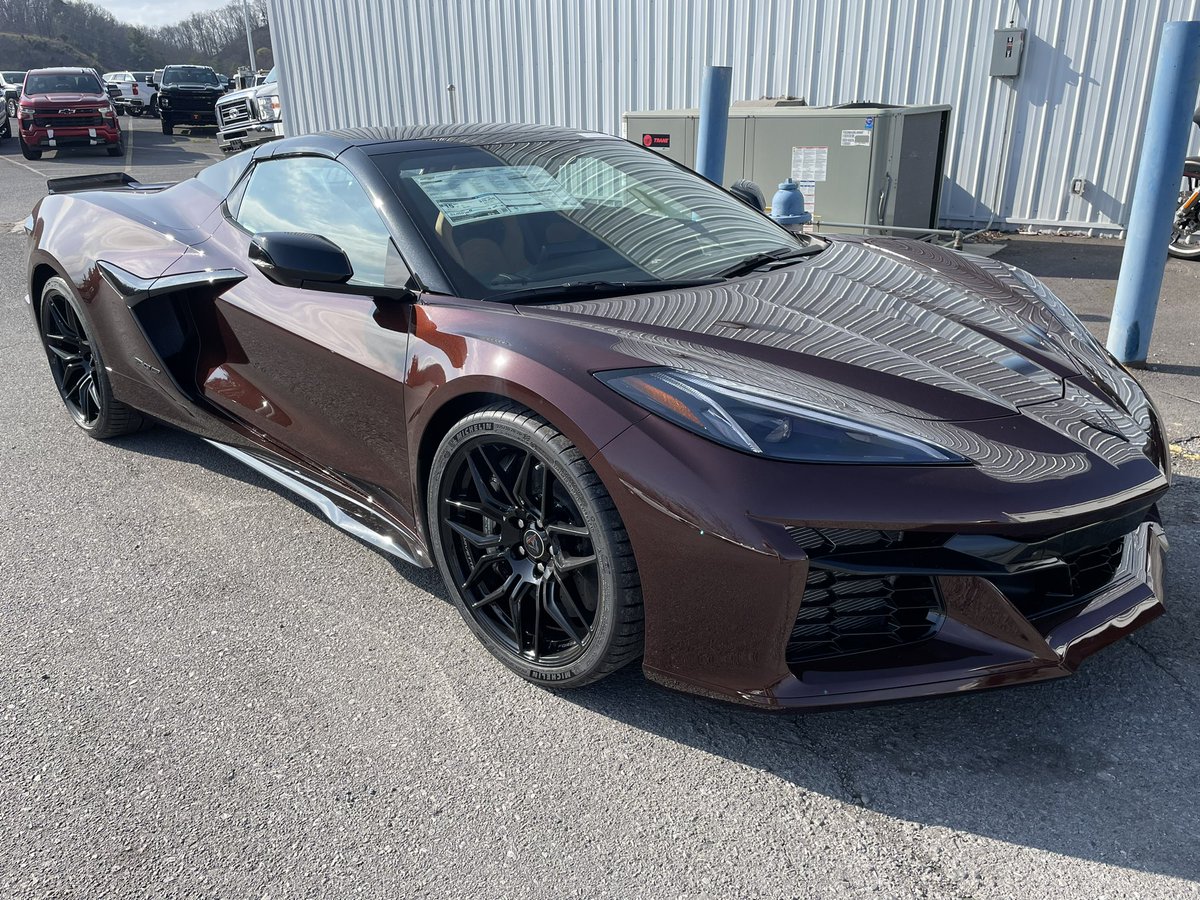 New 2023 Corvette Z06 Convertible in Caffeine Metallic at Champion