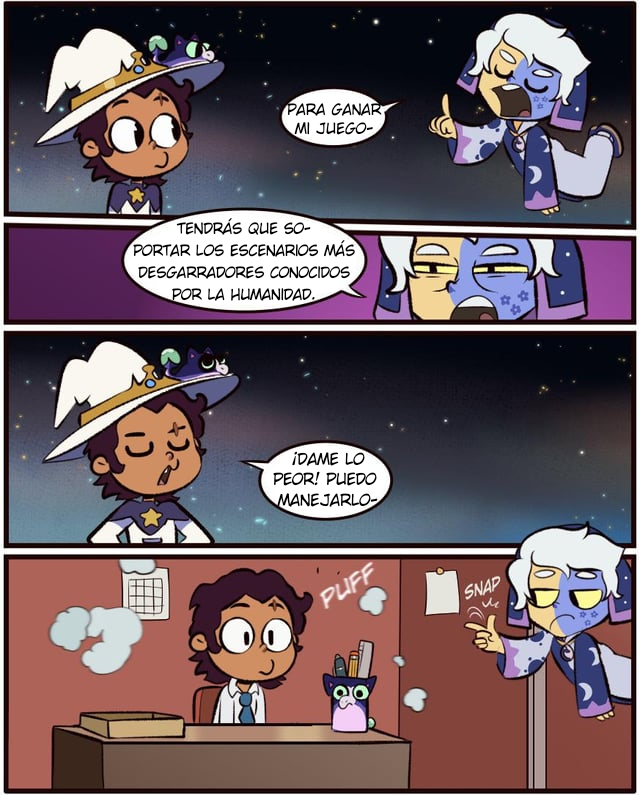 PanaDorado's tweet photo. Créditos: @MoringmarkMark
Link: https://t.co/G3H4DxS1Ew
#theowlhouse #moringmark #comicespañol #moringmarkluznoceda #moringmarkcoleccionista #moringmarkstringbean #luztoh #moringmarkespañol #toh #moringmarktaliamigo #aquelarredeltraductor #moringmarkboscha https://t.co/qNFtQ8rUgt