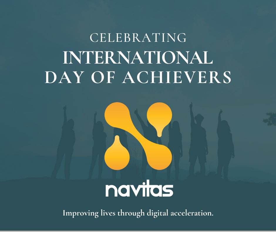 Improving lives through technological advancement is the heart and soul of #NavitasTech. Learn more about how you can join #TeamNavitas at navitas-tech.com.

#passion #integrity #collaboration #commitment #InternationalDayofAchievers #improvinglives #digitalacceleration