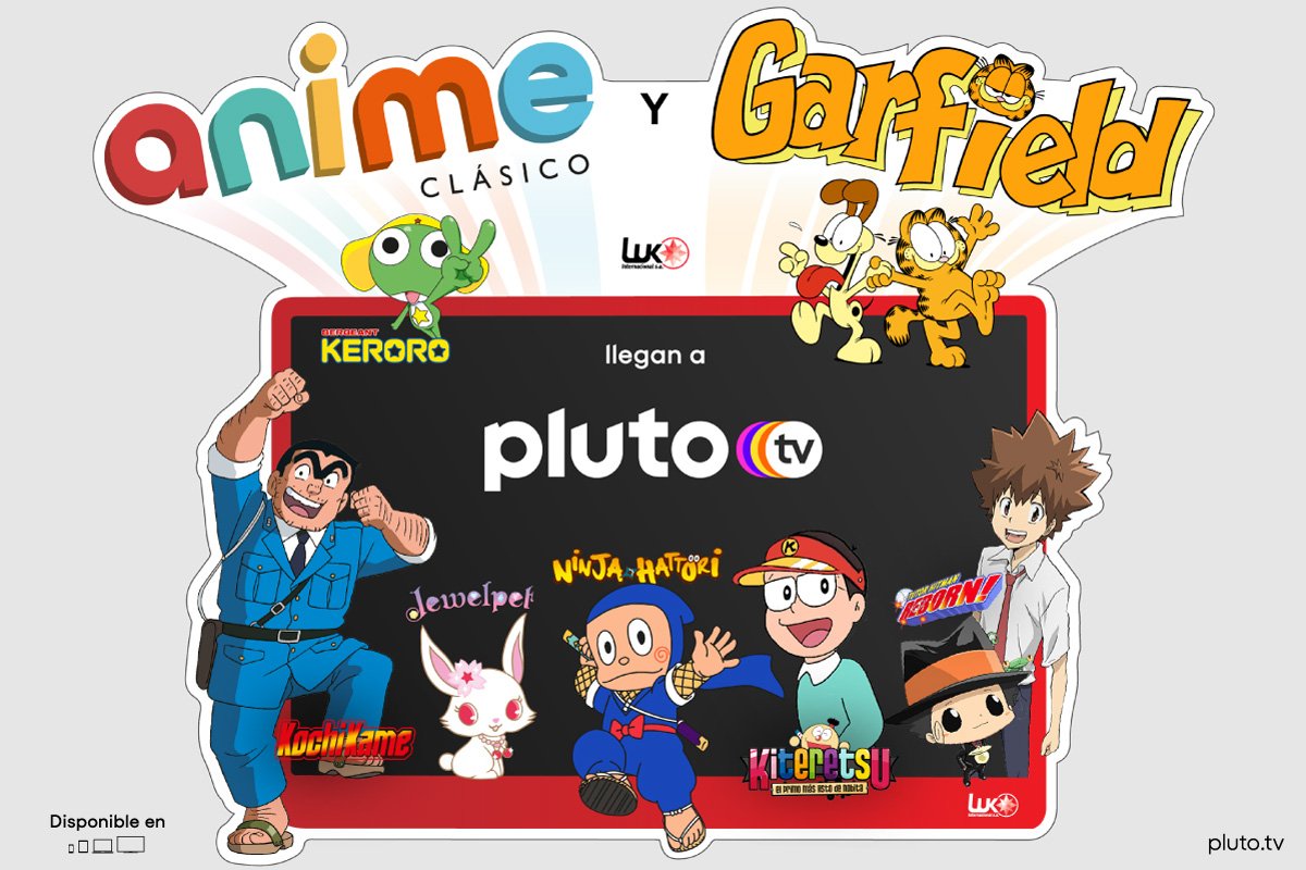 EstanteriaOtaku's tweet photo. 🚨 #EXCLUSIVA: Anunciamos la fecha de salida exacta de los canales de Luk Internacional de Pluto TV.

Y desvelamos el futuro del resto de contenidos #anime en la plataforma.

+info 👉 https://t.co/Pqb4U3rOVV https://t.co/necLgNVnPY