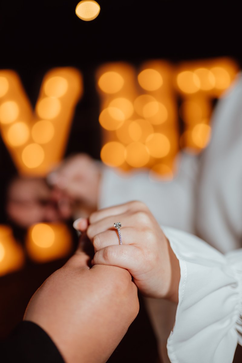 Whiteflash's tweet image. “There’s no better feeling in the world than holding the one you love.” 💍 Wishing many years of love and happiness to Hermille &amp;amp; Roger! 💕✨ #WhiteflashProposal

#shesaidyes #howheasked #marryme #engagementring