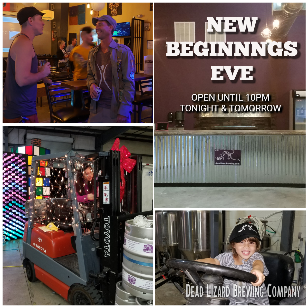 DeadLizardBrew's tweet photo. It's officially the night before our last day, which makes it the Eve. Of what? Help us make it a new beginning! Visit us during these last 2 days, drink DLBC in the wild, &amp; fill up our social media!

 #newbeginning #dlbrew #craftbeerorlando #craftbreweryorlando #shoplocalorlando https://t.co/OzvYUDQ5UI