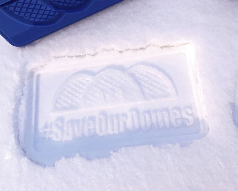 milw_prsrvation's tweet photo. Few places anywhere inspire as much passion as the Domes. This passion compelled Adam Spoerri to create his own advocacy tool: Save Our Domes snow stamps! 
Adam is donating 25% of all proceeds from sales to MPA. Every Domes-loving family needs 1!
https://t.co/exSCW9EFLV https://t.co/P4le9Q3ehR
