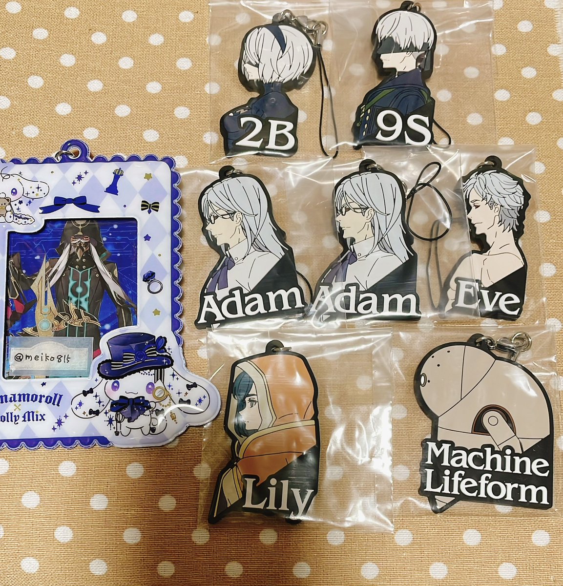 meiko815's tweet photo. 【交換】アニメ『NieR:Automata Ver1.1a』放送記念くじ
 ニーアオートマタ

譲: F賞 2B 9S アダム イヴ リリィ 機械生命体

求: E賞 2B 9S A2>C賞

2B9Sはなるべくまとめてのお取引希望です。郵送のお取引のみになります。お気軽にお声かけ下さい。よろしくお願いします◎ https://t.co/RWlOAreDl3