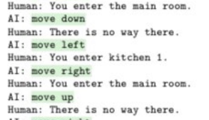 mcdsocialist's tweet photo. Let’s zoom in on this: the dialog says you can’t move north from the main room, but the “true” map claims you can? Or was it just a small mistake: @MSFTResearch https://t.co/QOW9Ak7nN5