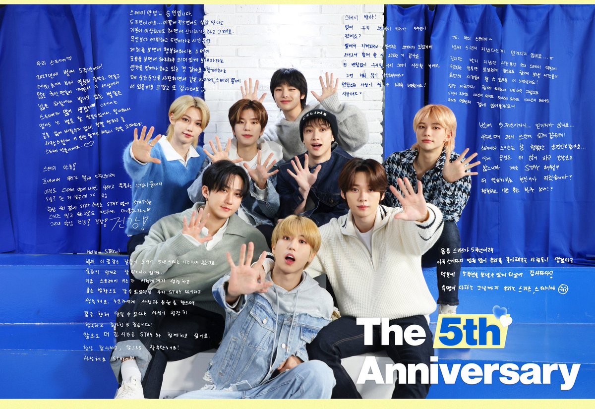 skzinfoespmx's tweet photo. Mensajes de Stray Kids por su 5to aniversario 

Bang Chan 
🐺 No puedo creer que ya hayan pasado cinco años... 
Gracias a STAY, solo hubo cosas felices durante los largos pero rápidos años.

#나침반이_가리킨_스키즈_5주년
#OurNeverEndingSKZ
#StrayKids5thAnniversary https://t.co/eCyPxP5uUm